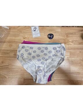 HANES GIRLS STRETCH COTTON BRIEF UNDERWEAR 12‑PACK ASSORTED SIZE 12